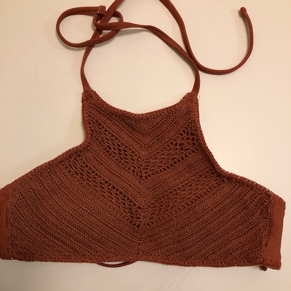 Target Rust Halter Bikini Top!